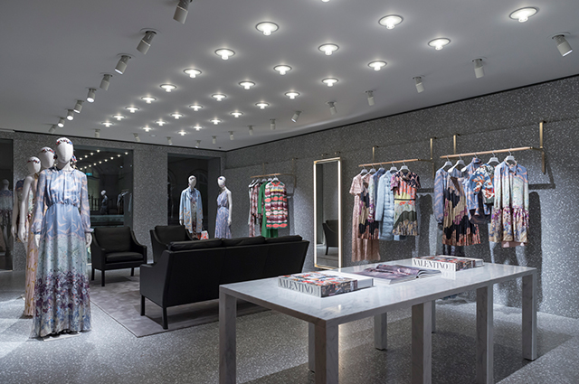 Chipperfield “palazzo Valentino store in London – Boucle Design